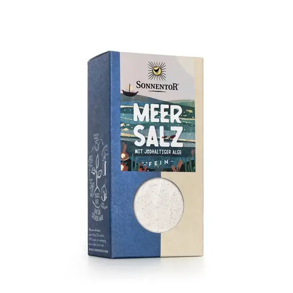 Sea Salt with algae containing iodine