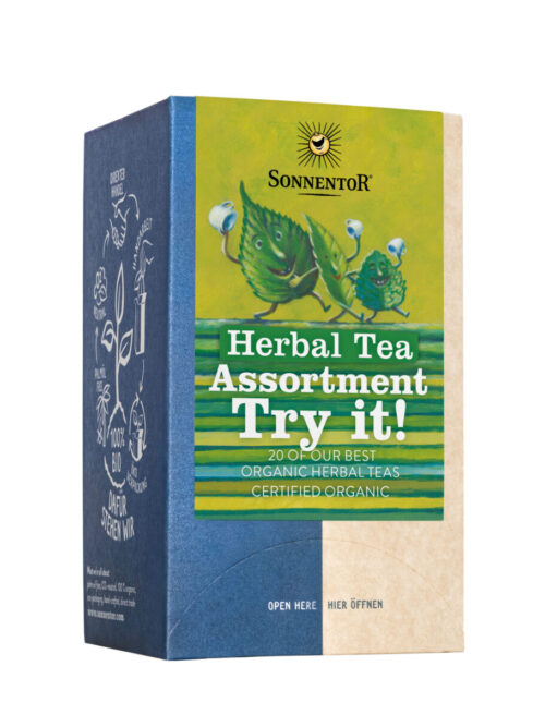 Herbal Tea Assortment Try it! organic