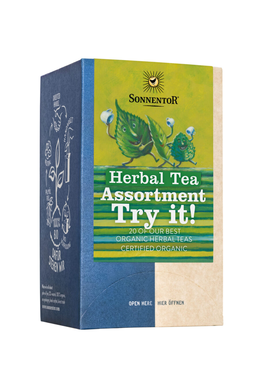 Herbal Tea Assortment Try it! organic