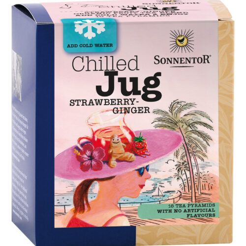 Chilled Jug Strawberry-Ginger Tea organic