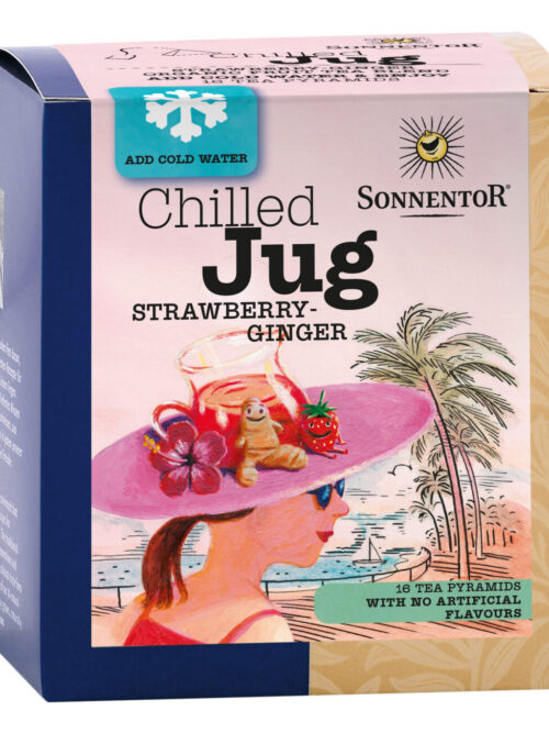 Chilled Jug Strawberry-Ginger Tea organic