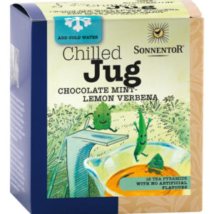 Chilled Jug Chocolate Mint-Lemon Verbena Tea organic