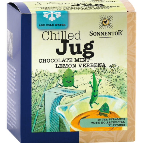 Chilled Jug Chocolate Mint-Lemon Verbena Tea organic