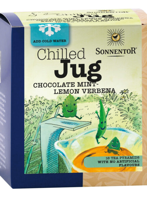 Chilled Jug Chocolate Mint-Lemon Verbena Tea organic