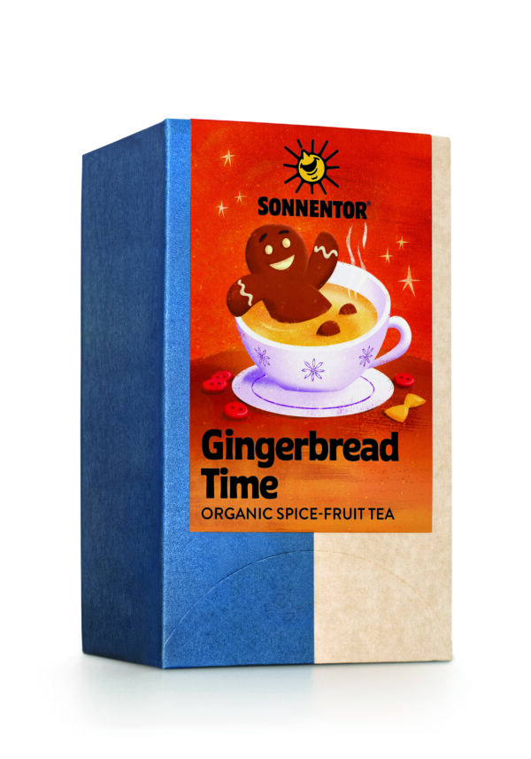 Generated image Organic Tea Gingerbread Time