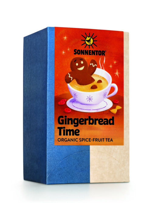 Generated image Organic Tea Gingerbread Time